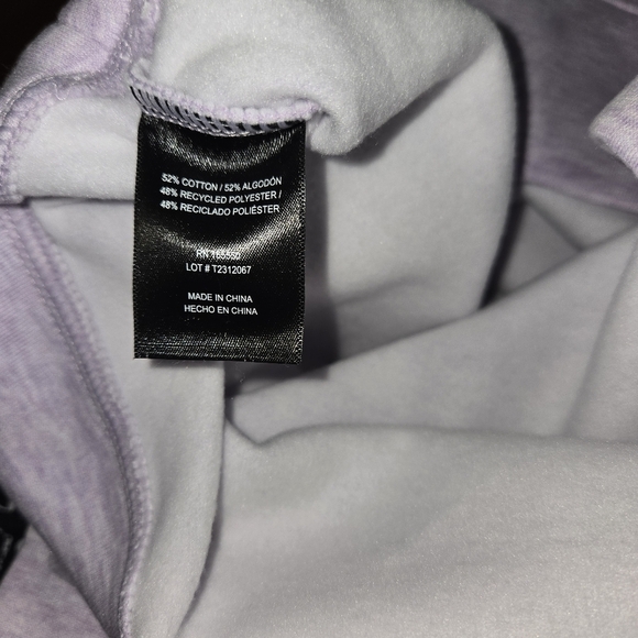 Cool Light Purple Women Crewneck Sweater - Picture 4 of 4